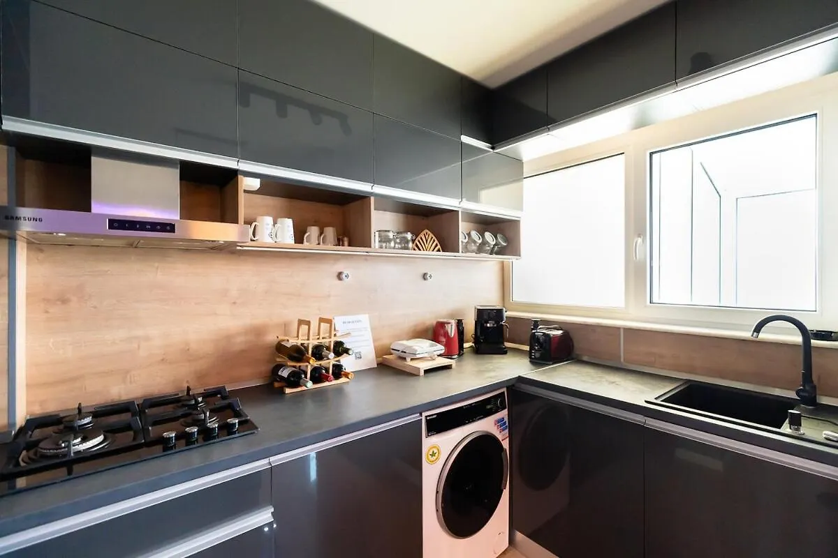 Ultra Modern 2Br Apartment - Walk Downtown And Everywhere! Bukarest 0*,